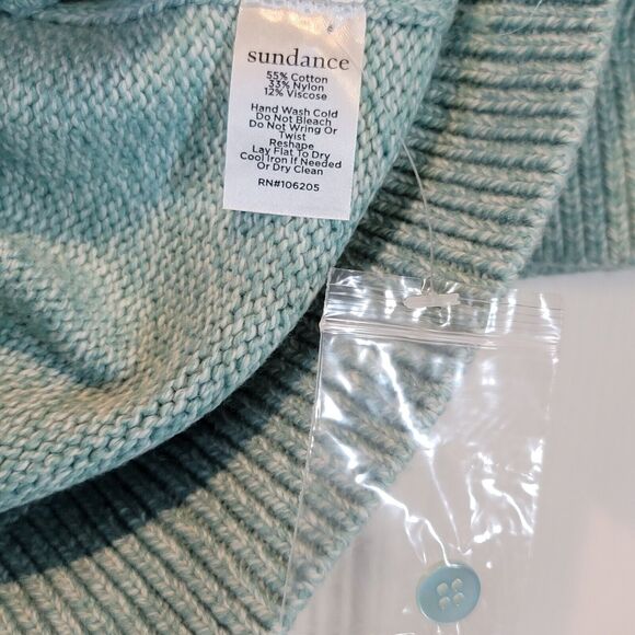 Sundance Aqua Crew Neck Sweater - Picture 9 of 9